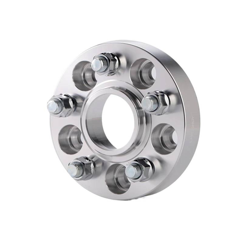 Distanzscheibe Räder Für Jeep Für Commander Für Gladiator Für Grand Für Cherokee Für Wrangler 2 STÜCKE Spurverbreiterungen Adapter PCD 5x127 CB 71,6mm Nabenbohrung Geschmiedet(Silver 30mm 2PCS) von BTHMGBAE