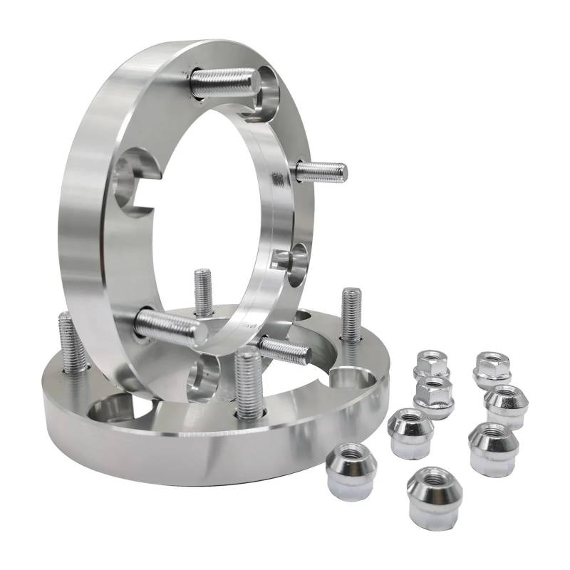 Distanzscheibe Räder Für Polaris Für RZR Für Ranger 500/800 2008-2014 4 Lug Hub Centric Rad Spacer Adapter 4x156 Mm Mit 3/8x24 Bolzen-2 PCS Nabenbohrung Geschmiedet von BTHMGBAE