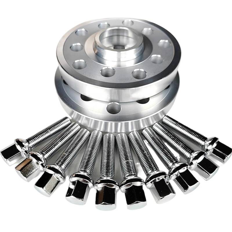 Distanzscheibe Räder Für Road 1995-2005 Mit Verlängerten Radschrauben 14X1,5 20mm 0,8 Zoll 2 STÜCKE 5x100 5x112 Nabenzentrierte Spurverbreiterungen Nabenbohrung Geschmiedet von BTHMGBAE