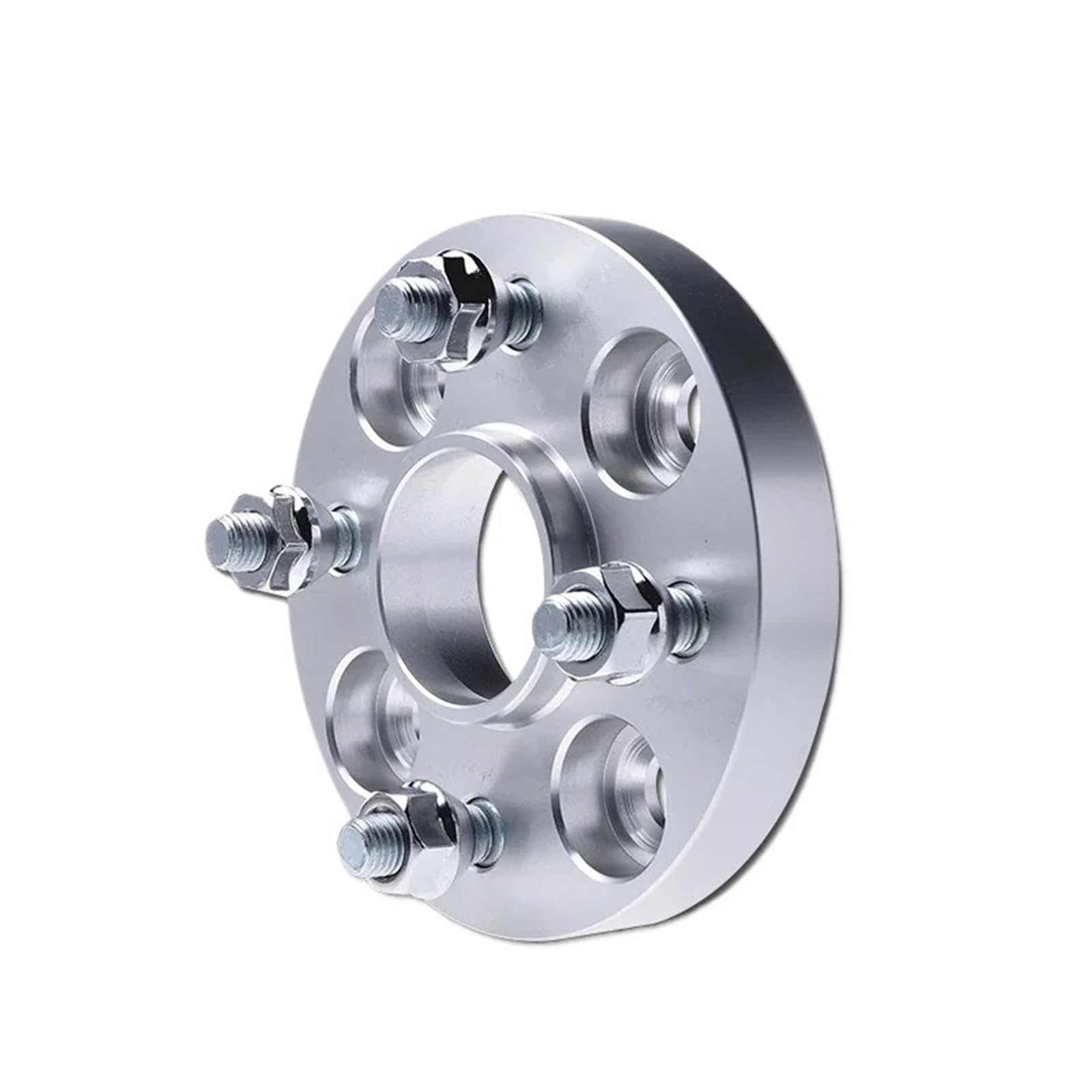 Distanzscheibe Räder Für VW Für Golf MK1 MK2 Geschmiedete Aluminiumlegierung 2 Stück 1 Paar Spurverbreiterungen Adapter PCD 4x100 CB 57,1 Mm Nabenbohrung Geschmiedet(2PC-silver-20mm) von BTHMGBAE