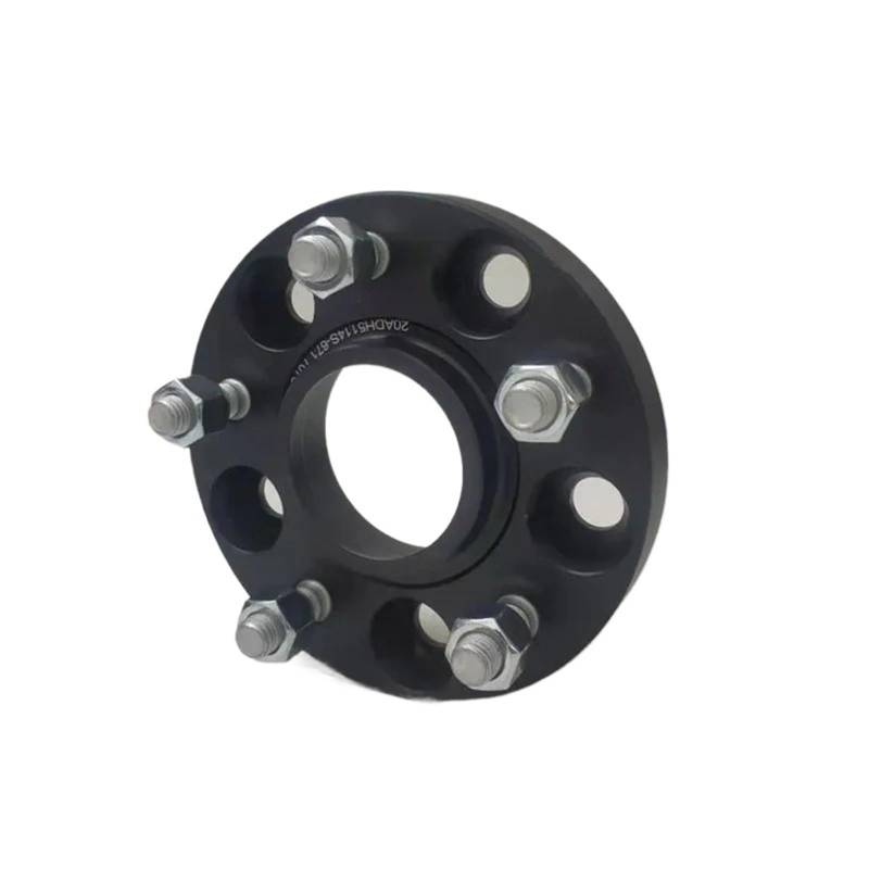 Distanzscheibe Räder Spurverbreiterungen Aluminium-Rad-Distanzstück-Adapter-Kit 5x108 Bis 5x114,3 5x112 5x100 5x110 5x120 5x127 Separadores Nabenbohrung Geschmiedet(1 Piece 20mm) von BTHMGBAE
