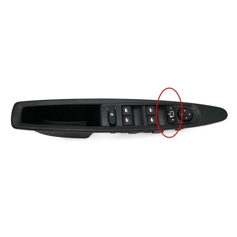 Elektrische Steuertaste Für Citroen Für C4 2005 2006 2007 2008 2009 2010 Vorne Links Auto Power Fenster Control Schalter Fensterheber Taste Fenstersteuerungsschalter(Automatic Rearview) von BTHMGBAE