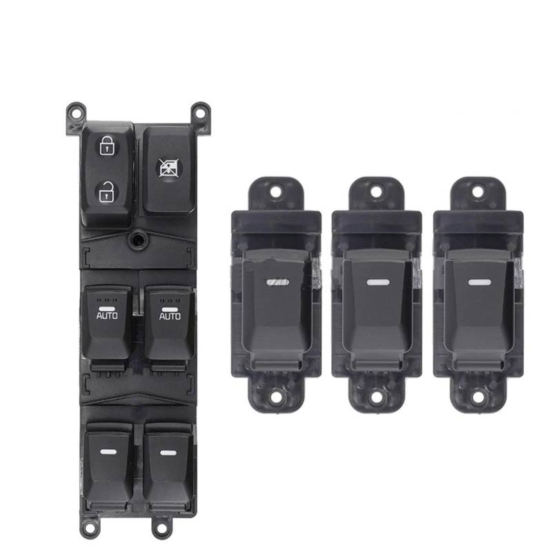 Elektrische Steuertaste Für Kia Für Forte Für Cerato Für Koup K3 YD 2014 2015 2016 2017 Power Fenster Switch Control Auto Teile Regler 93571-A7000 93570-A7200 Fenstersteuerungsschalter(2 Auto Set) von BTHMGBAE