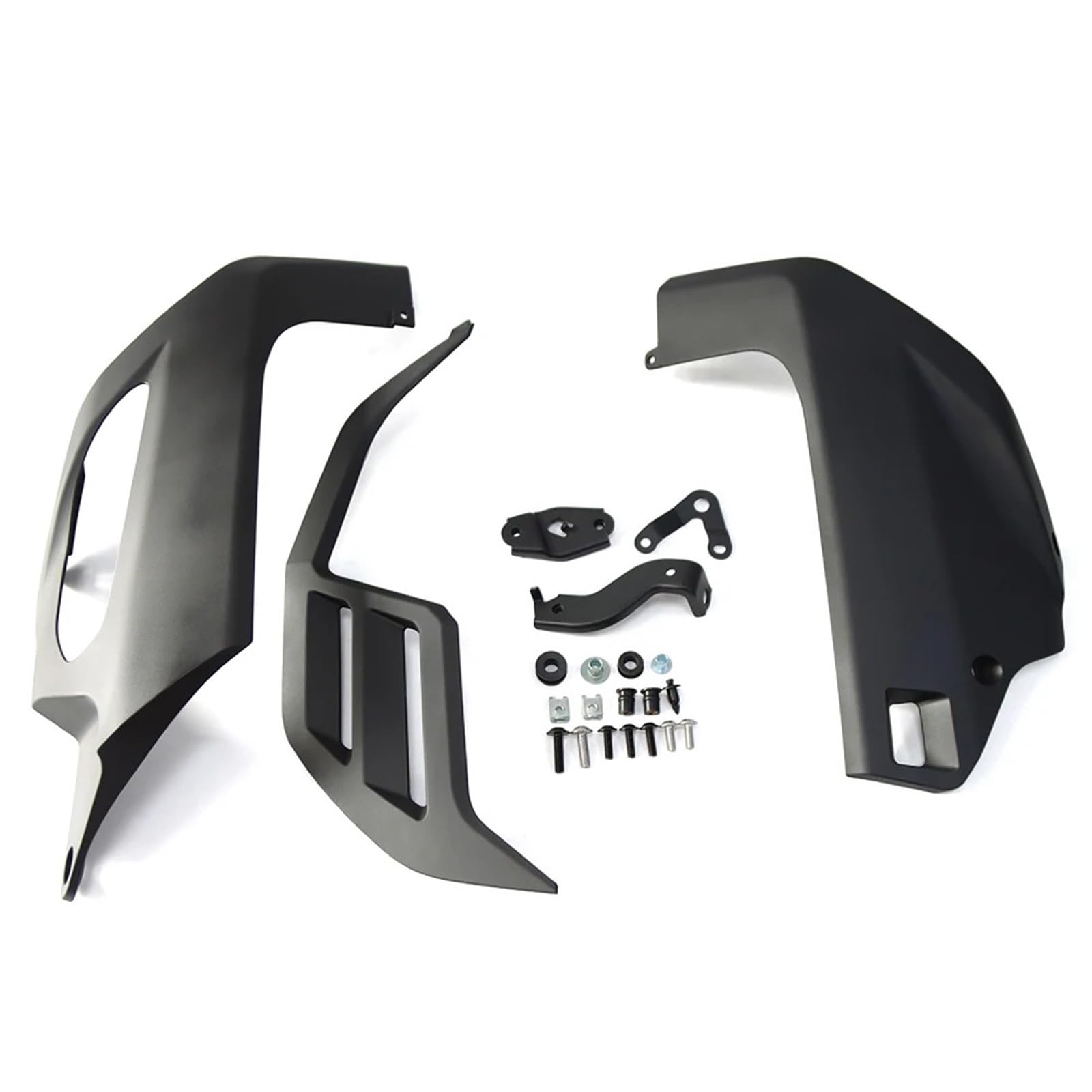 Schutzabdeckung Motorradmotoren Für CB650R CB 650R 650 R 2019-2024 Motorrad Bauch Pan Motor Spoiler Unteren Verkleidung Körper Rahmen Panel Protector Skid Plate(Black) von BTHMGBAE