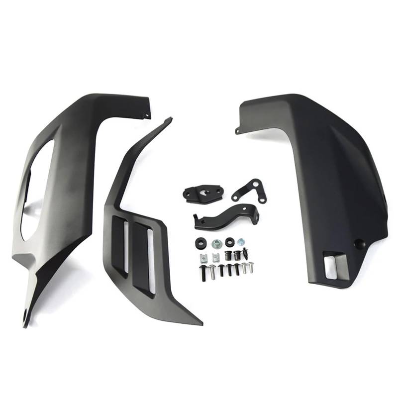 Schutzabdeckung Motorradmotoren Für CB650R CB 650R 650 R 2019-2024 Motorrad Bauch Pan Motor Spoiler Unteren Verkleidung Körper Rahmen Panel Protector Skid Plate(Black) von BTHMGBAE