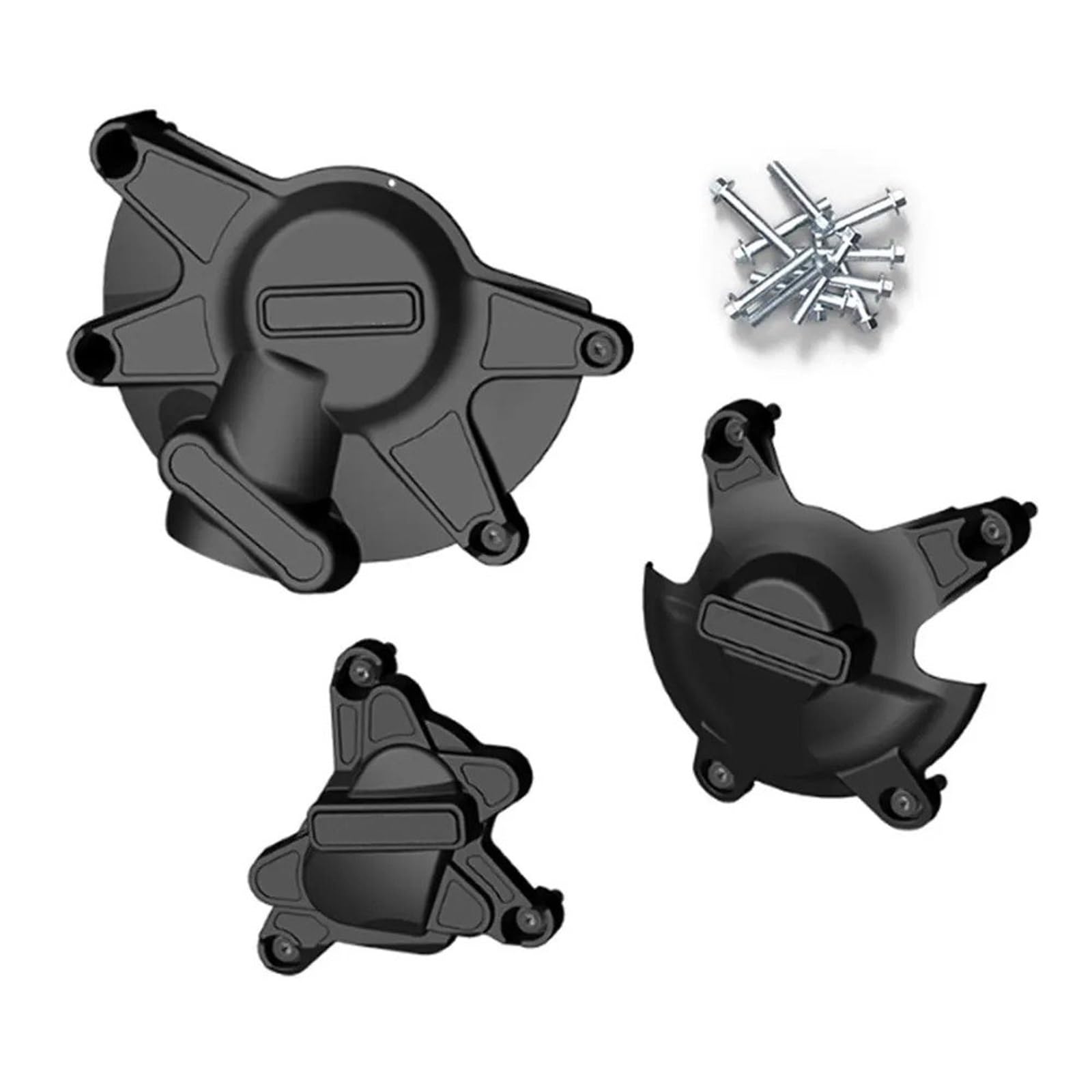 Schutzabdeckung Motorradmotoren Für YZF Für R1 2009 2010 2011 2012 2013 2014 Motorabdeckung Motorrad Lichtmaschine Kupplung Schutzabdeckung Zubehör Skid Plate(One Set) von BTHMGBAE