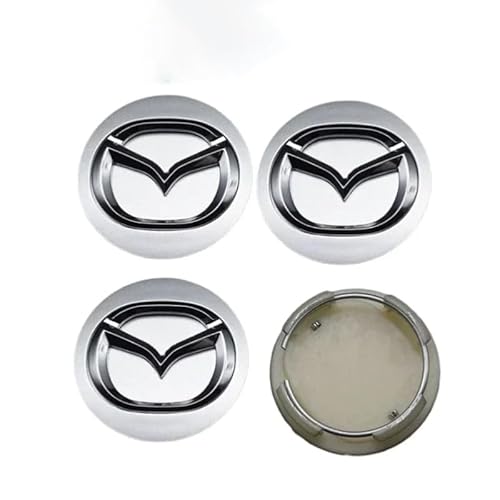 4 Stück Nabendeckel, für Mazda CX5 3 6 2 Atenza MX3 CX3 323 626 RX8 RX7 56mm Nabenkappen Radnabenabdeckung Radnabenkappen Felgendeckel Radnabendeckel Felgenkappen,A 4 Stück Nabendeckel, für Mazda CX5 3 6 2 Atenza MX3 CX3 323 626 RX8 RX7 56mm Nabenkappen Radnabenabdeckung Radnabenkappen Felgendeckel Radnabendeckel Felgenkappen,A von BTIQSA