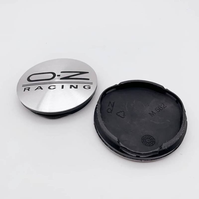 4 Stück Nabendeckel, für OZ 55mm Nabenkappen Radnabenabdeckung Radnabenkappen Felgendeckel Radnabendeckel Felgenkappen,B von BTIQSA