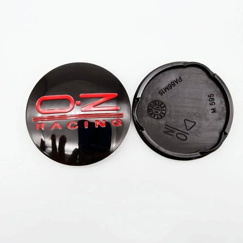 4 Stück Nabendeckel, für OZ Racing M595 62mm Nabenkappen Radnabenabdeckung Radnabenkappen Felgendeckel Radnabendeckel Felgenkappen,C von BTIQSA