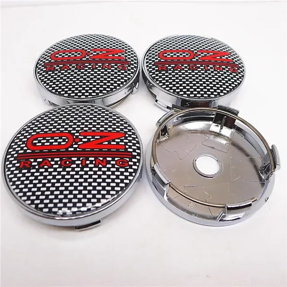 4 Stück Nabendeckel, für OZ Racing O.Z Car 60MM Nabenkappen Radnabenabdeckung Radnabenkappen Felgendeckel Radnabendeckel Felgenkappen,A 4 Stück Nabendeckel, für OZ Racing O.Z Car 60MM Nabenkappen Radnabenabdeckung Radnabenkappen Felgendeckel Radnabendeckel Felgenkappen,A von BTIQSA