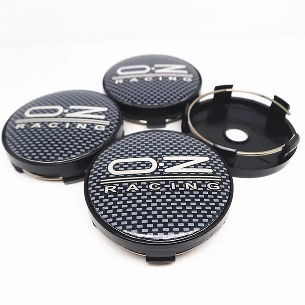 4 Stück Nabendeckel, für OZ Racing O.Z Car 60MM Nabenkappen Radnabenabdeckung Radnabenkappen Felgendeckel Radnabendeckel Felgenkappen,B 4 Stück Nabendeckel, für OZ Racing O.Z Car 60MM Nabenkappen Radnabenabdeckung Radnabenkappen Felgendeckel Radnabendeckel Felgenkappen,B von BTIQSA