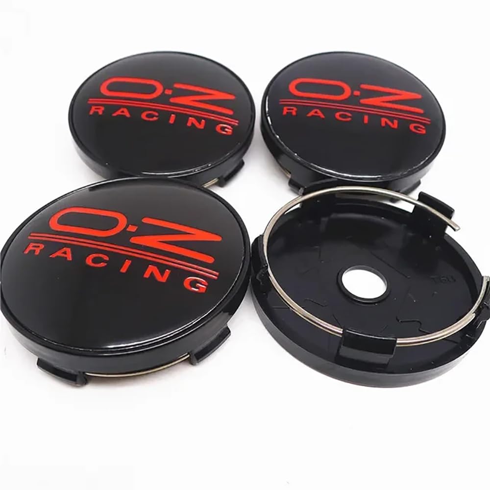 4 Stück Nabendeckel, für OZ Racing O.Z Car 60MM Nabenkappen Radnabenabdeckung Radnabenkappen Felgendeckel Radnabendeckel Felgenkappen,L 4 Stück Nabendeckel, für OZ Racing O.Z Car 60MM Nabenkappen Radnabenabdeckung Radnabenkappen Felgendeckel Radnabendeckel Felgenkappen,L von BTIQSA