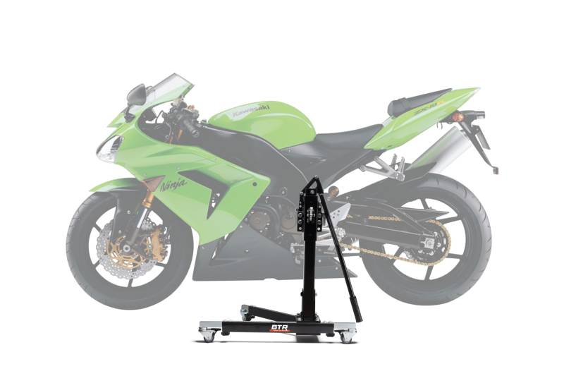 Zentralständer EVOLIFT® für Kawasaki Ninja ZX-10R 04-05 Black Ops Edition (Grundfarbe: Schwarz) von BTR
