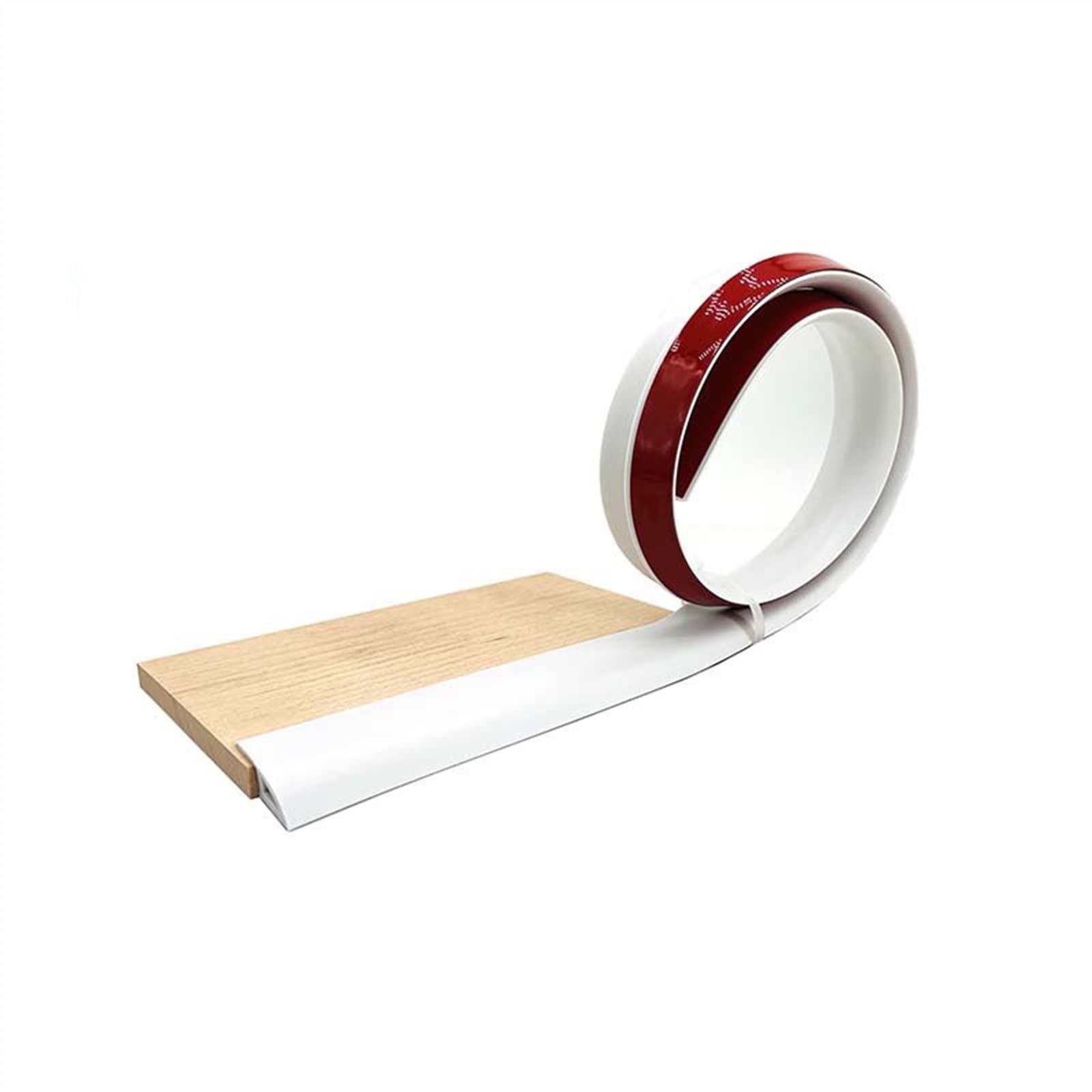 Molding Wall Trim， Bodenübergangsstreifen, selbstklebend(White,A5015) von BTYQKZVPM