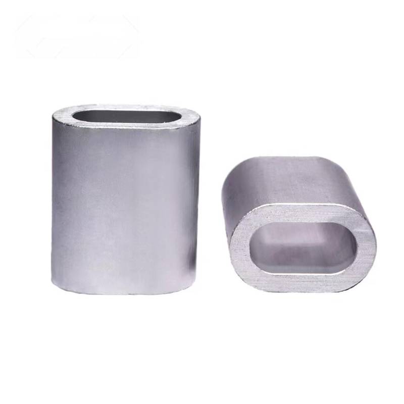 Stahldrahtseil-Crimphülse, Aluminium-Crimphülse au Aluminium-Crimphülse, ovaler Clip, Drahtseilklemme(M0.5) von BTYQKZVPM