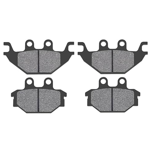 Motorrad Bremsbeläge vorne und hinten for ADLY Canyon 280 Quad Utility Crossroad 300 Sentinal Hurricane 320 RS XS S Quad 500S (Color : 2 Pairs) von BTsan