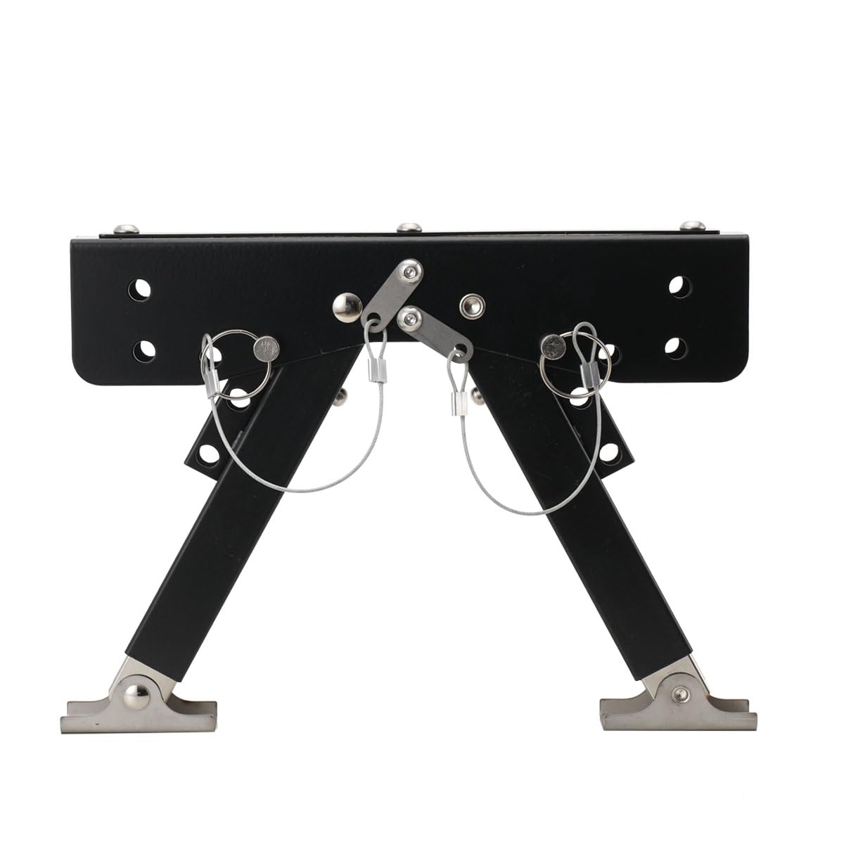 BUCSDG RV-Stufenstützen-Stabilisator, 150kg Tragfähigkeit 2.8-11.4 Einstellbare Höhe, Wohnmobil Stufenstabilisator Set, für Wohnmobile von BUCSDG