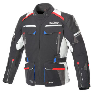 Büse Highland II Textiljacke Schwarz Grau Blau Rot Büse Highland II Textiljacke Schwarz Grau Blau Rot von Büse