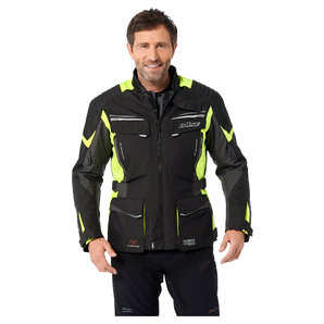 Büse Lago Pro Textiljacke Schwarz Neon von Büse