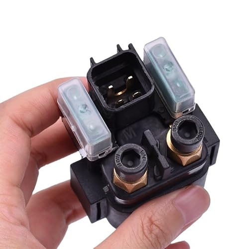 Motorrad Elektrisches Starterrelais Magnetventil for YFM 550 Grizzly YXR660 YXR 660 Rhino ATV Quad 2007-2009 YFM550 YXR 660(2pcs) von BUFPULKN