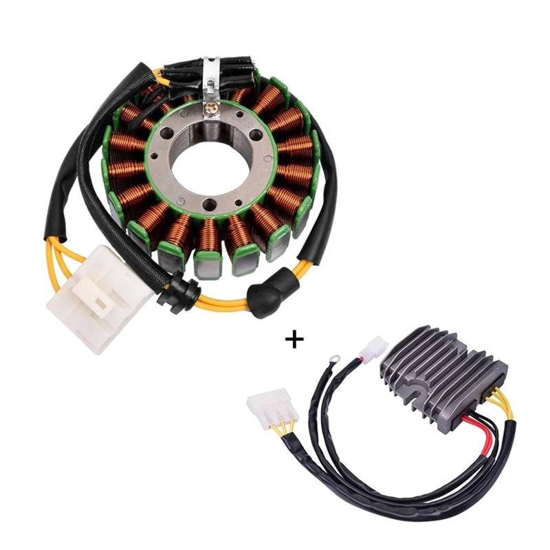 Motorrad Stator Spule + Regler Gleichrichter for Duke 125 Duke125 2011-2016 Duke 200 Duke 200 2012-2019 2013 2014 2017 2018(1set) von BUFPULKN