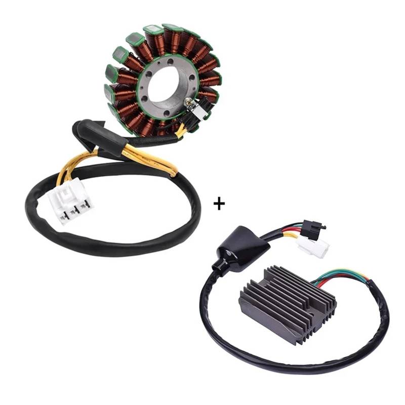 Motorrad-Statorspule + Reglergleichrichter for VFR800 VFR 800 2002 2003 2004 2005 2006 2007 2008 2009 von BUFPULKN