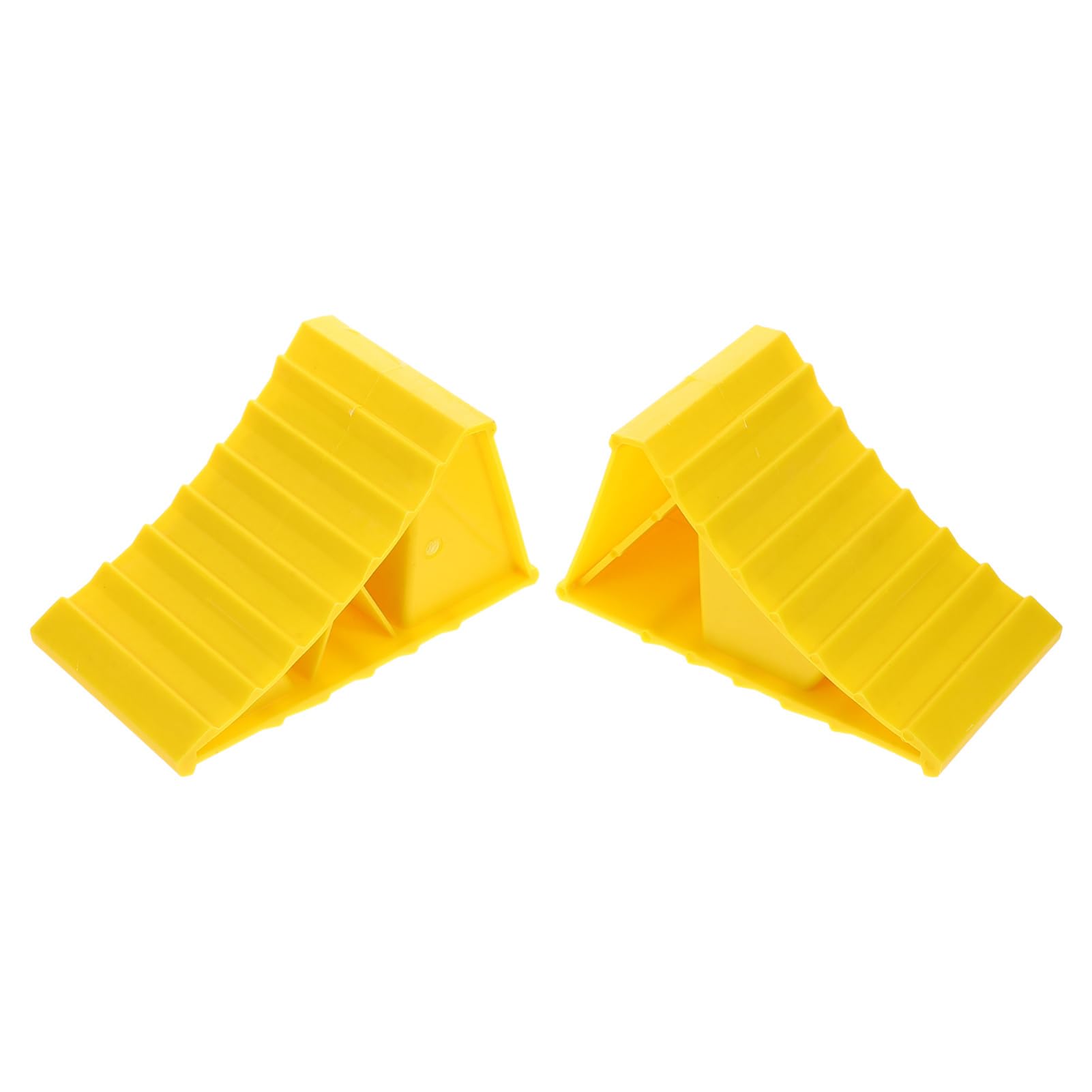 BUGUUYO 1 Paar Auto Reifenstopper Wohnmobil-Unterlegkeile Radstabilisator Trailer -Accessoires Parkstopper für Autos Stuhlrollenstopper Distanzscheiben Plastik Yellow BUGUUYO 1 Paar Auto Reifenstopper Wohnmobil-Unterlegkeile Radstabilisator Trailer -Accessoires Parkstopper für Autos Stuhlrollenstopper Distanzscheiben Plastik Yellow von BUGUUYO