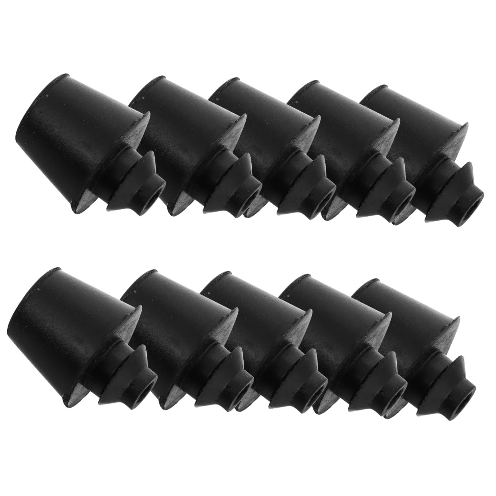 BUGUUYO 10 Stück Türpufferblock Pufferblock für die vordere Stoßstange Stoßstangenschutz hinten Autotür-Stoßdämpfer-Kissenpolster Zuschlagstopper für Autotüren Gummi Black BUGUUYO 10 Stück Türpufferblock Pufferblock für die vordere Stoßstange Stoßstangenschutz hinten Autotür-Stoßdämpfer-Kissenpolster Zuschlagstopper für Autotüren Gummi Black von BUGUUYO