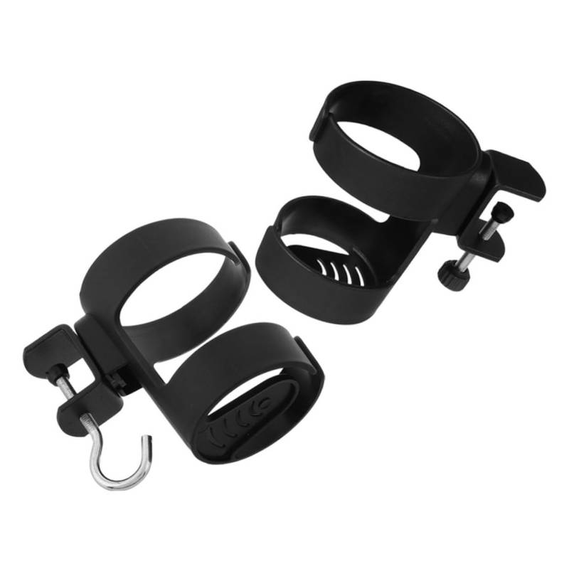 BUGUUYO 2 Stück Wasserbecherhalter Für Den Bürotisch Gaming Ständer Seitlicher Schreibtisch Organizer Wasserdosenhalter Klemm Getränkehalter Becherhalter Getränkehalter Klemm von BUGUUYO
