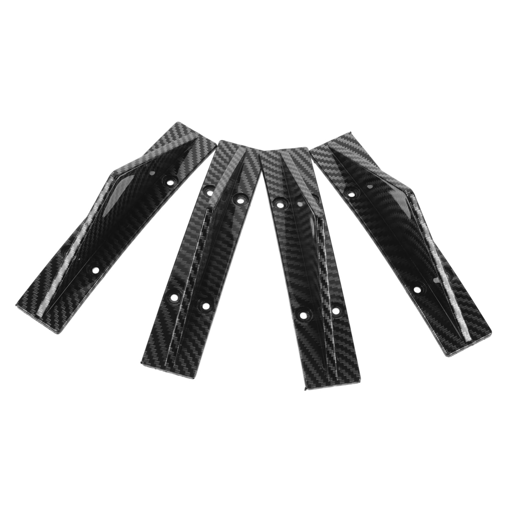 BUGUUYO 4 Stück Heckspoiler Hecklippendiffusor Autotür -Billel Beschützer Universeller Spoilerflügel Seitenrippen der hinteren Stoßstange Spoiler für Auto Karosserie-Aufkleber Abs Schwarz BUGUUYO 4 Stück Heckspoiler Hecklippendiffusor Autotür -Billel Beschützer Universeller Spoilerflügel Seitenrippen der hinteren Stoßstange Spoiler für Auto Karosserie-Aufkleber Abs Schwarz von BUGUUYO