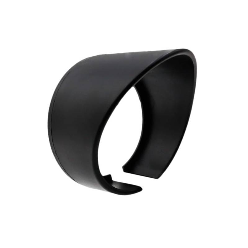 BUGUUYO 60mm Universal Auto Armaturenbrett Sonnenlicht Schild Gauge Visier Abdeckung Modifizierte Schallwand Schwarz Einzel Loch Für Auto von BUGUUYO