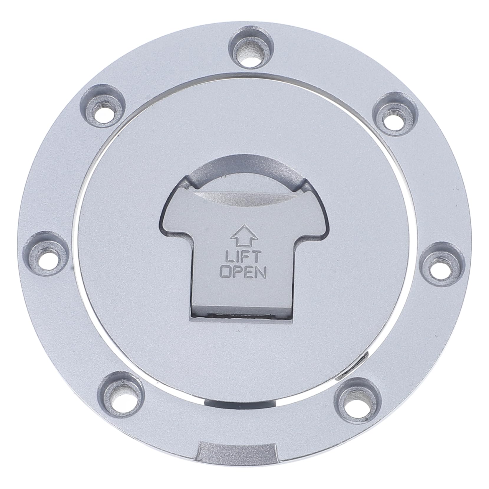 BUGUUYO Tankdeckel Gasbehälterkappe Für Motorrad Z Automobiltankkappe Verriegelungsgaskappe Mit Schlüssel Schlüsselverriegelungskappe Aluminiumlegierung Silber BUGUUYO Tankdeckel Gasbehälterkappe Für Motorrad Z Automobiltankkappe Verriegelungsgaskappe Mit Schlüssel Schlüsselverriegelungskappe Aluminiumlegierung Silber von BUGUUYO