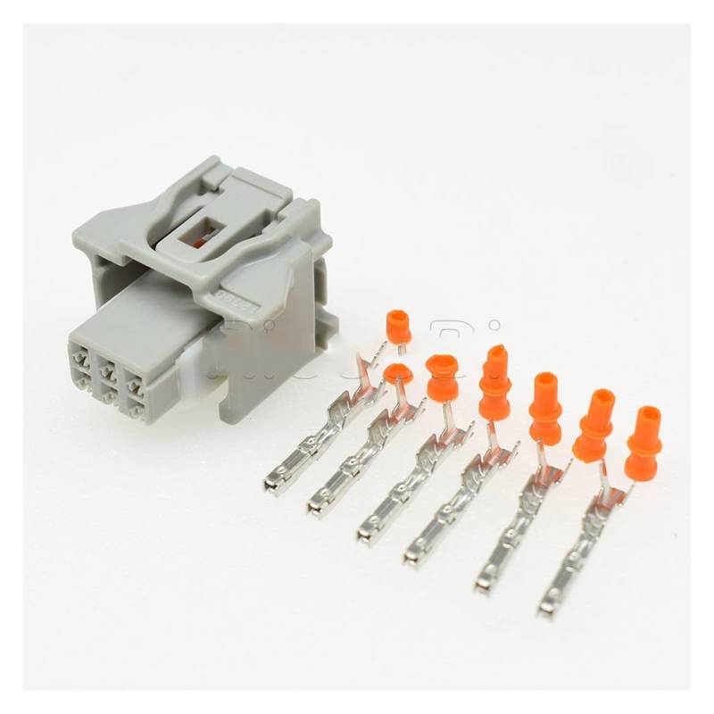 1/5/10/20 Kits 90980-12790 6 Pin/Way-weibliche Umkehrung Radar-Kamera-Stecker-Stecker-Kabel-Kabel-Pigtail Kompatibel mit Toyota Lexus (Size : 5Sets) von BUIEX