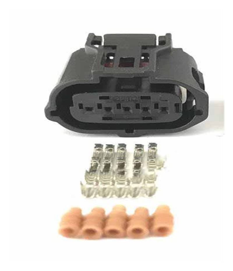 1Set 12292 6189-1046 5 Pin Frau und männlich Ts Serie Maf Sensorstecker Luftströmungsmesser-Stecker kompatibel mit Summe-Itomo Toyo-TA (Color : 24) von BUIEX
