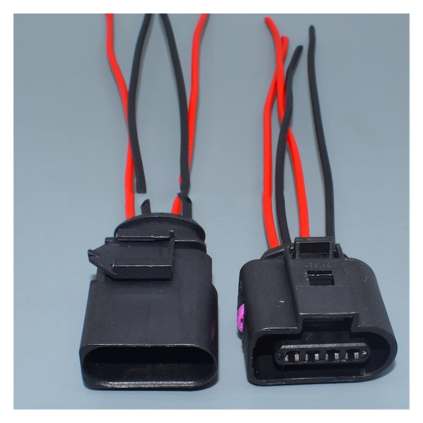 4 Pin 1,5 mm 1J0973804 1J0973704 1717893 Auto -Temperatur -Sensor wasserdichtem elektrischer Drahtanschluss, der mit einem Autowagen kompatibel ist (Color : Yellow) von BUIEX
