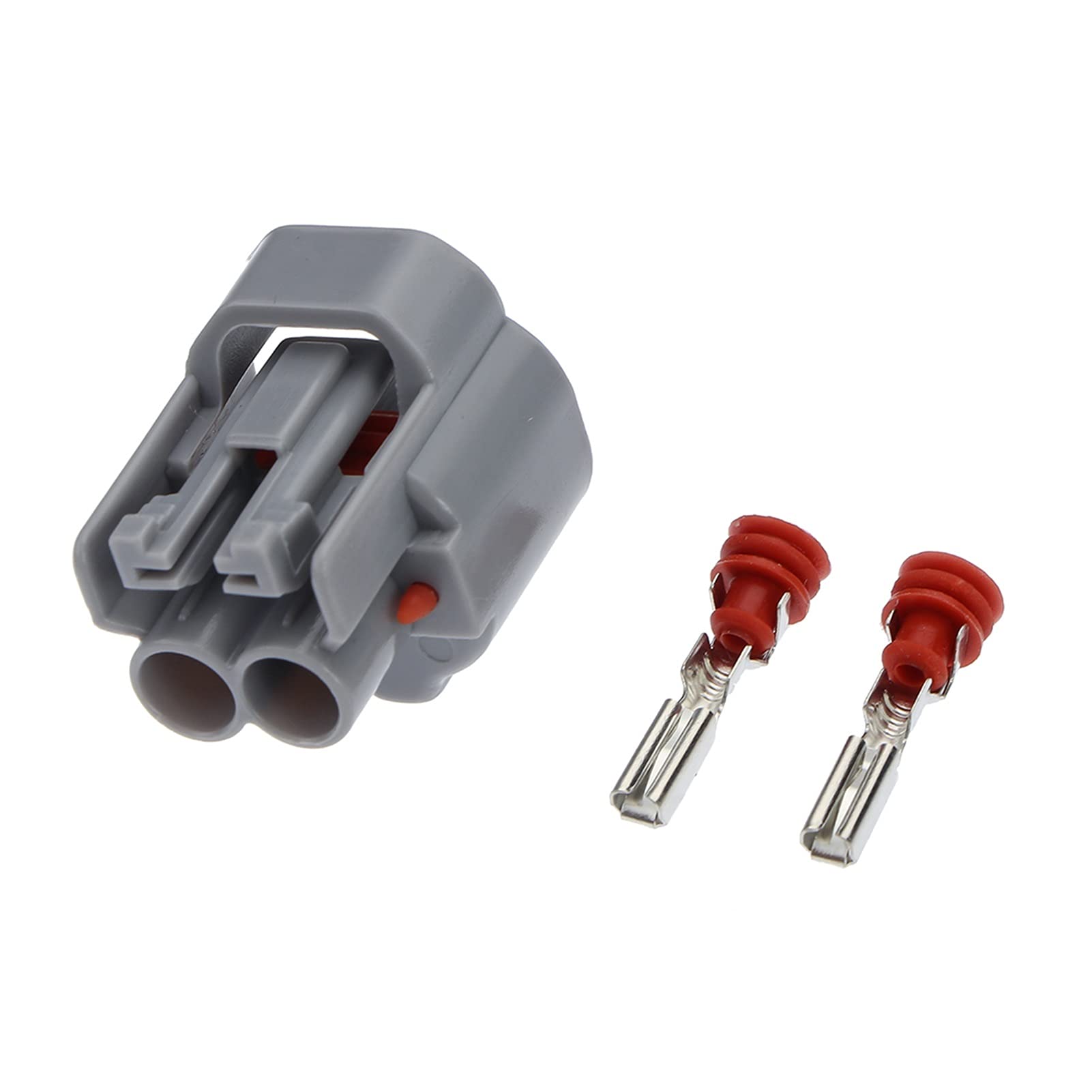 5 Sätze 2.0mm 2 Pin/Way Car Connector Injector Buchse-Stecker-Stecker-Kit Compatible With Toyota 6189-0031 Automatischer elektrischer Kabelbaum (Color : 5 sets) von BUIEX