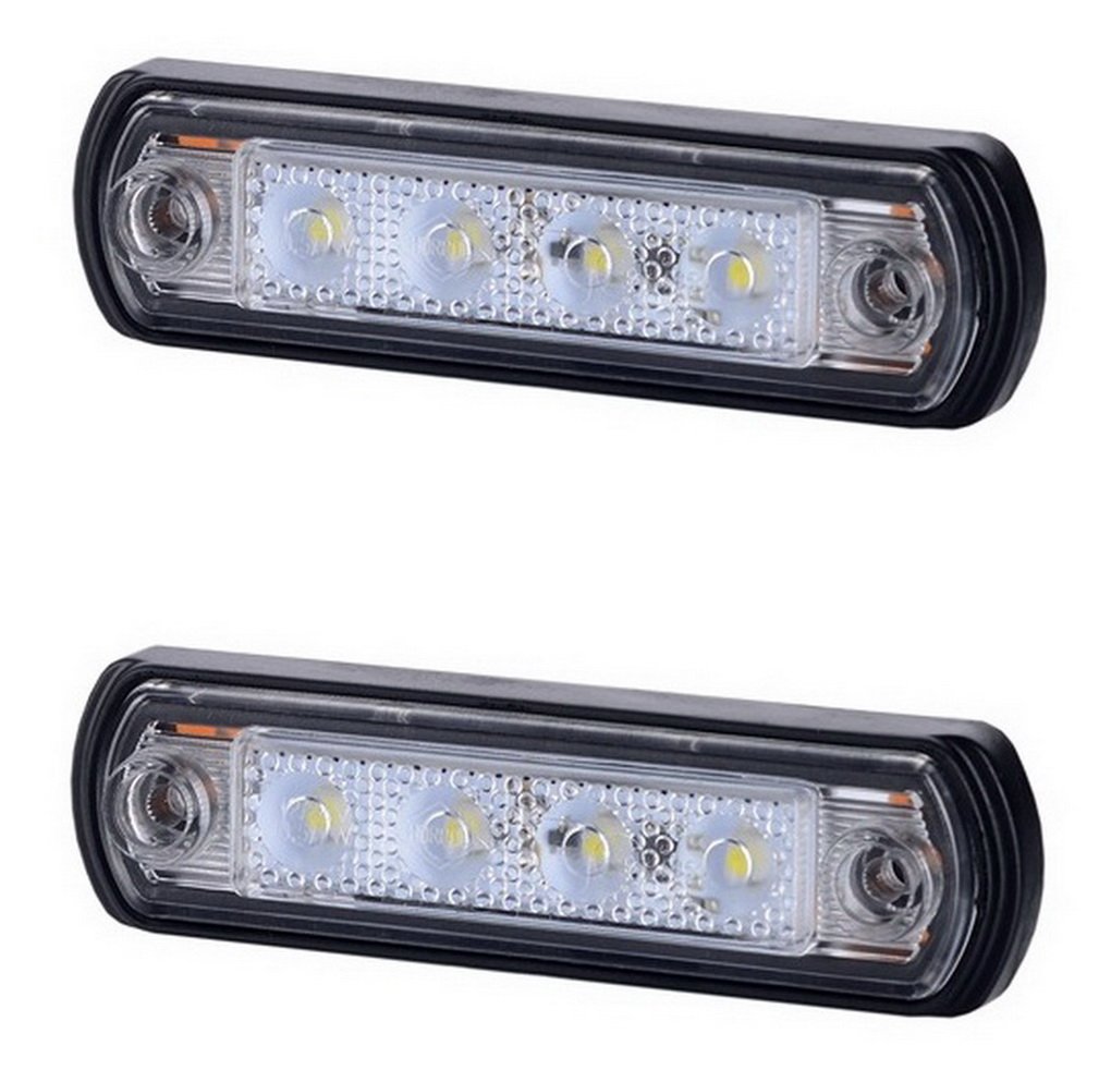 BUL BARS 2 x 4 SMD LED Weiß Begrenzungsleuchte Seitenleuchte 12V 24V mit E-Prüfzeichen Positionsleuchte Auto LKW PKW KFZ Lampe Leuchte Licht Front Universal BUL BARS 2 x 4 SMD LED Weiß Begrenzungsleuchte Seitenleuchte 12V 24V mit E-Prüfzeichen Positionsleuchte Auto LKW PKW KFZ Lampe Leuchte Licht Front Universal von BUL BARS