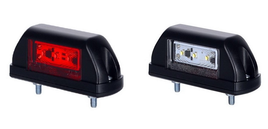 2 x 6 SMD LED Weiß Rot Begrenzungsleuchte Seitenleuchte 12V 24V mit E-Prüfzeichen Positionsleuchte Auto LKW PKW KFZ Lampe Leuchte Licht Set Universal 2 x 6 SMD LED Weiß Rot Begrenzungsleuchte Seitenleuchte 12V 24V mit E-Prüfzeichen Positionsleuchte Auto LKW PKW KFZ Lampe Leuchte Licht Set Universal von BUL BARS