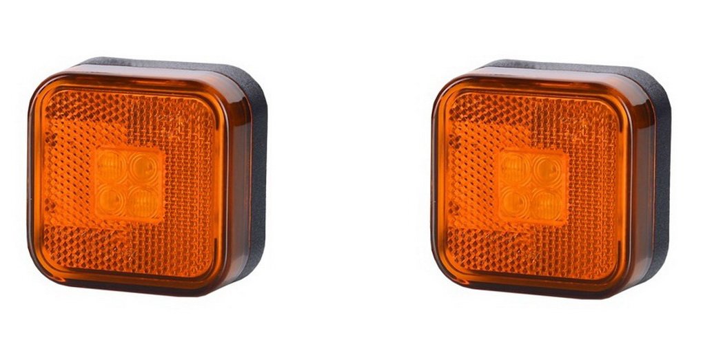 BUL BARS 2 x 4 SMD LED Orange Begrenzungsleuchte Seitenleuchte 12V 24V mit E-Prüfzeichen Positionsleuchte Auto LKW PKW KFZ Lampe Leuchte Licht Gelb Universal BUL BARS 2 x 4 SMD LED Orange Begrenzungsleuchte Seitenleuchte 12V 24V mit E-Prüfzeichen Positionsleuchte Auto LKW PKW KFZ Lampe Leuchte Licht Gelb Universal von BUL BARS