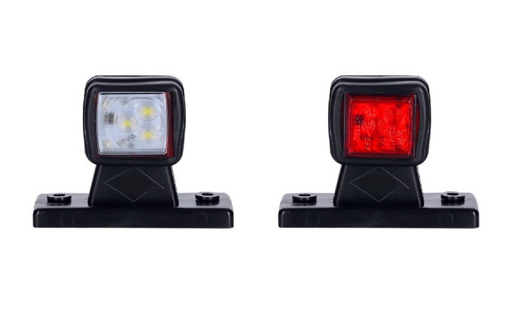 BUL BARS 2 x 6 SMD LED Begrenzungsleuchte Seitenleuchte 12V 24V mit E-Prüfzeichen Positionsleuchte Auto LKW PKW KFZ Lampe Leuchte Licht Weiß Rot Universal BUL BARS 2 x 6 SMD LED Begrenzungsleuchte Seitenleuchte 12V 24V mit E-Prüfzeichen Positionsleuchte Auto LKW PKW KFZ Lampe Leuchte Licht Weiß Rot Universal von BUL BARS