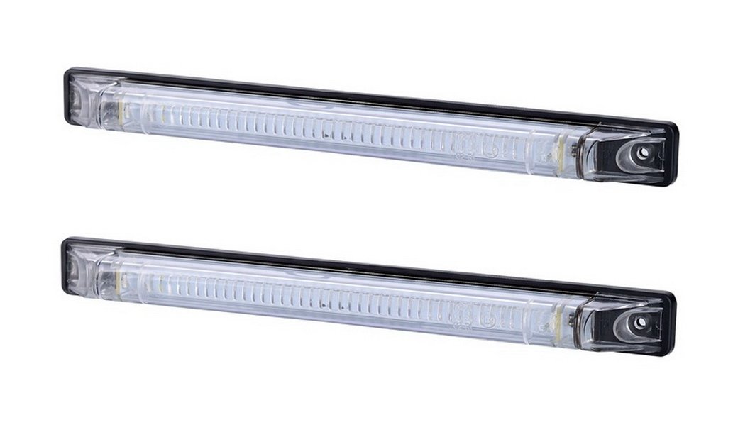 BUL BARS 2 x LANGE LED Weiß Begrenzungsleuchte Seitenleuchte 12V 24V mit E-Prüfzeichen Positionsleuchte Auto LKW PKW KFZ Lampe Leuchte Licht Front Universal BUL BARS 2 x LANGE LED Weiß Begrenzungsleuchte Seitenleuchte 12V 24V mit E-Prüfzeichen Positionsleuchte Auto LKW PKW KFZ Lampe Leuchte Licht Front Universal von BUL BARS