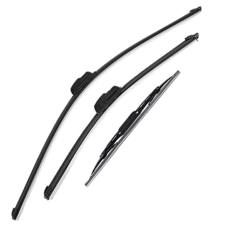 Scheibenwischer Rear Für Kia Sorento MK1 2002 2003 2004 2005 2006 2007 2008 2009 Scheibenwischer vorne hinten Fenster Set 24"+18"+14" Scheibenwischer für Heckscheibe von BUPYMCBI