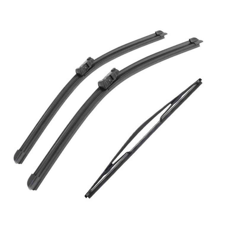 Scheibenwischer Rear Für Meriva B 2010 2011 2012 2013 2014 2015 2016 2017 28 "+ 22" + 16 "Vorne Hinten Wischer windschutzscheibe Windschutz Fenster Zubehör 3PCS Scheibenwischer für Heckscheibe von BUPYMCBI