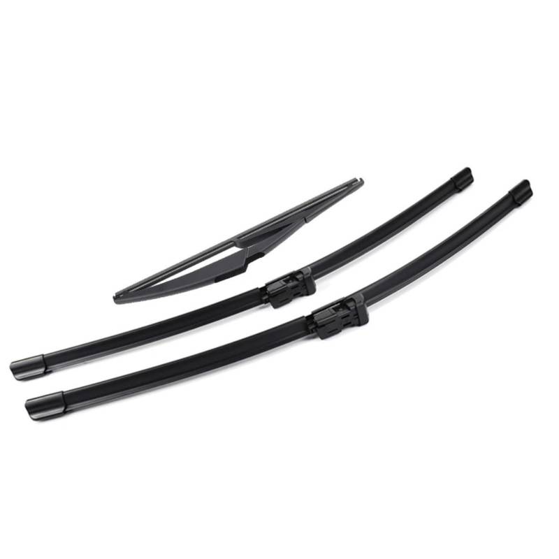 Scheibenwischer Rear Für Peugeot Für 308 308SW T7 2007 2008 2009 2010 2011 2012 2013 3Pcs Vorne Hinten Fenster Windschutzscheibe Scheibenwischer Scheibenwischer für Heckscheibe von BUPYMCBI