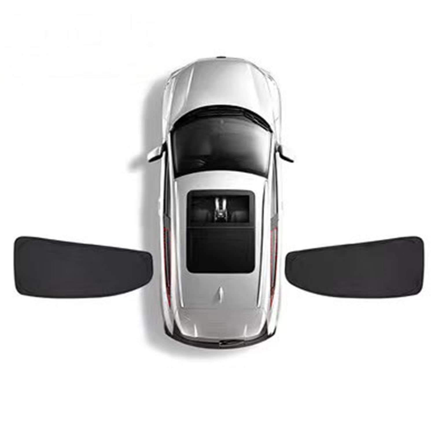 Auto Sonnenschutz für BMW 3er F34 3 Series Gran Turismo 3 Series 3er GT 5-Door, Vollverdeckung Atmungsaktive Anti Peeping Faltbares Uv-Schutz Zubehör,2pcs-Rear-Doors Auto Sonnenschutz für BMW 3er F34 3 Series Gran Turismo 3 Series 3er GT 5-Door, Vollverdeckung Atmungsaktive Anti Peeping Faltbares Uv-Schutz Zubehör,2pcs-Rear-Doors von BURBIG
