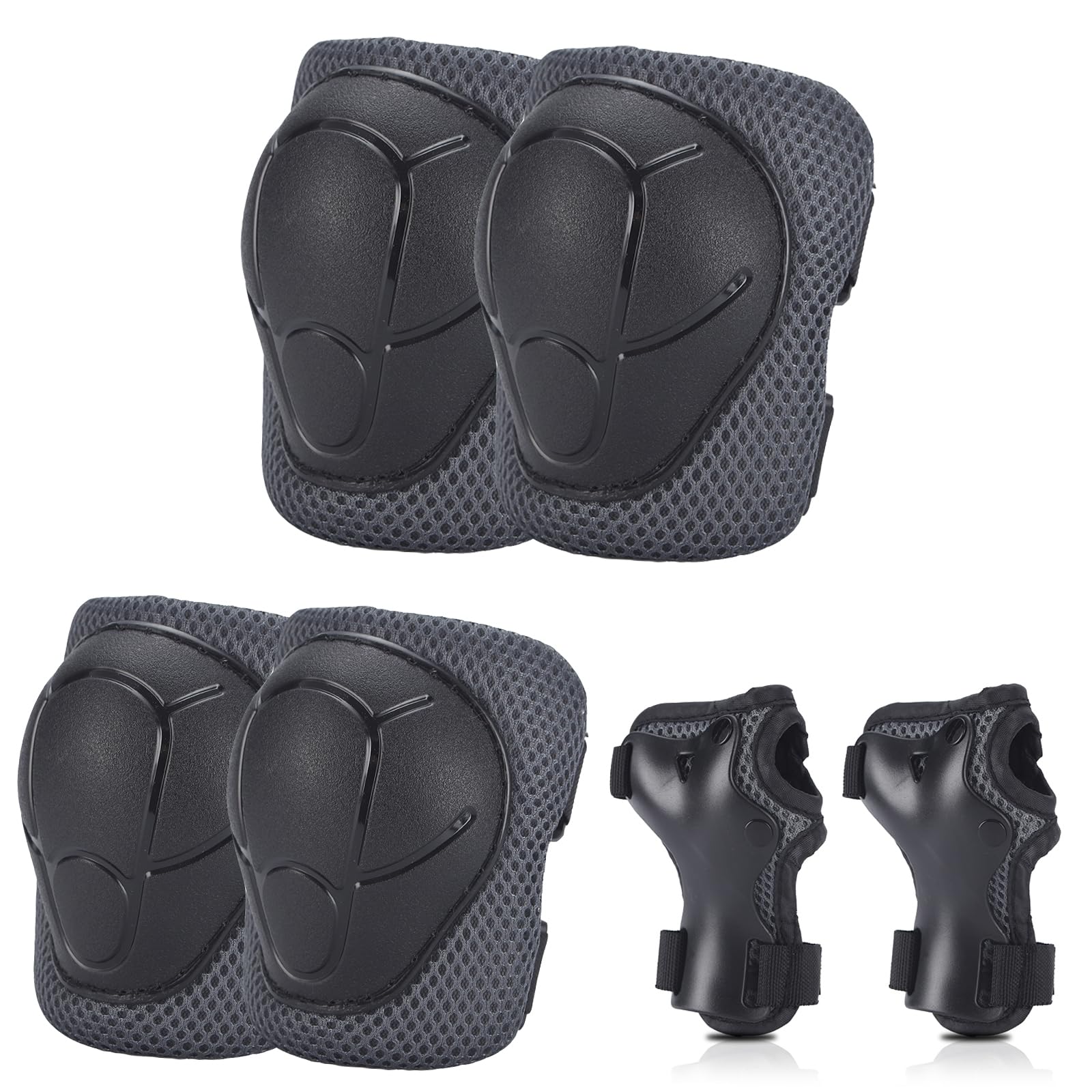 BURSUNLY Knieschoner Kinder, Schoner Inliner Kinder Protektoren Set, Kinder Schützer Ellenbogenschoner für Inliner Skates Scooter Fahrrad Rollschuhe Skateboard Laufräder, 3-8 Jahre BURSUNLY Knieschoner Kinder, Schoner Inliner Kinder Protektoren Set, Kinder Schützer Ellenbogenschoner für Inliner Skates Scooter Fahrrad Rollschuhe Skateboard Laufräder, 3-8 Jahre von BURSUNLY