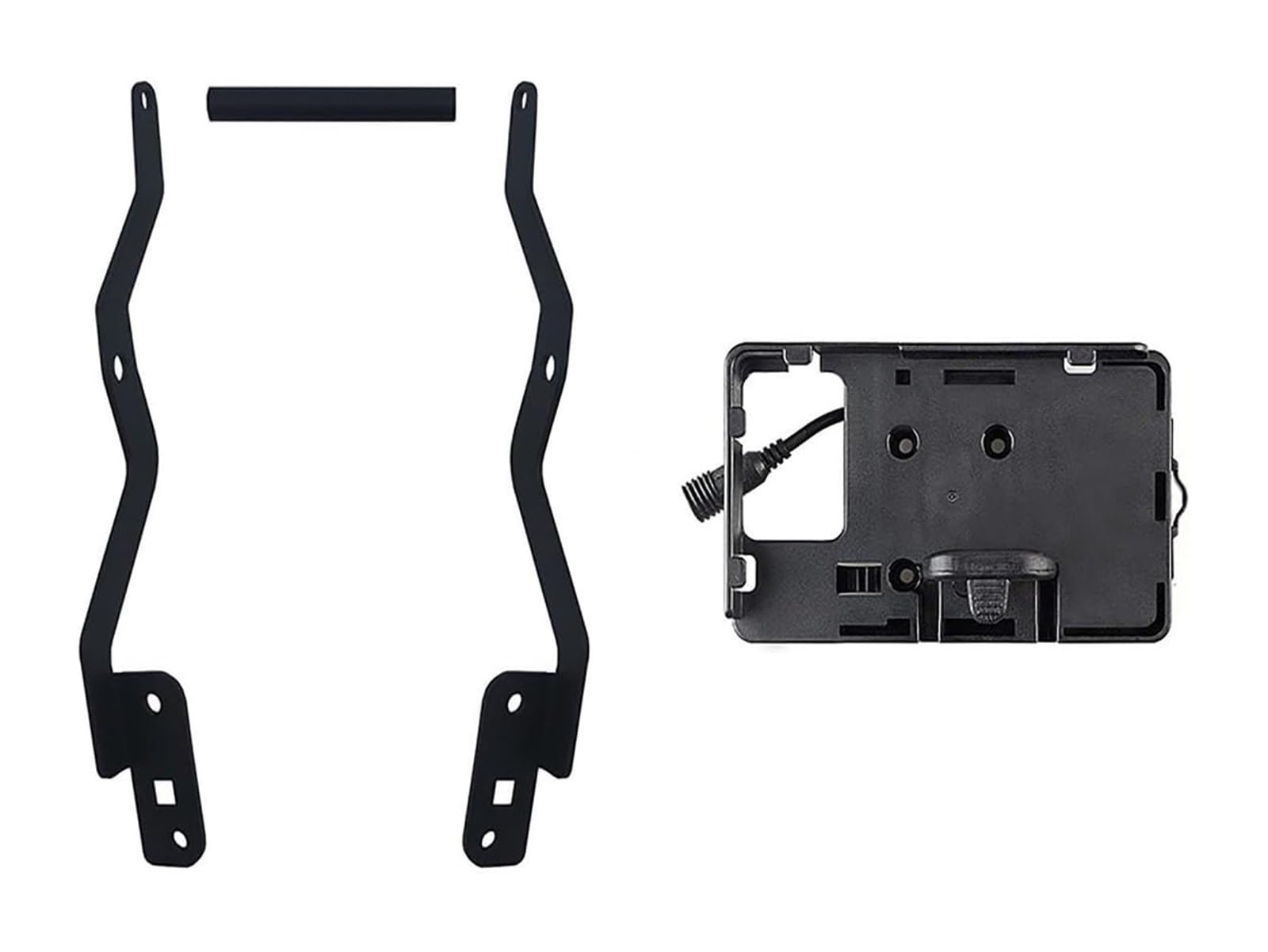 Für B&MW Für F900XR F 900 XR 2020-2022 Motorrad Windschutzscheibe Ständer Halter Handy GPS Navigation Platte Halterung Motorrad GPS Navigationshalterung(-07-Set of 12MM) von BUTUFYTR
