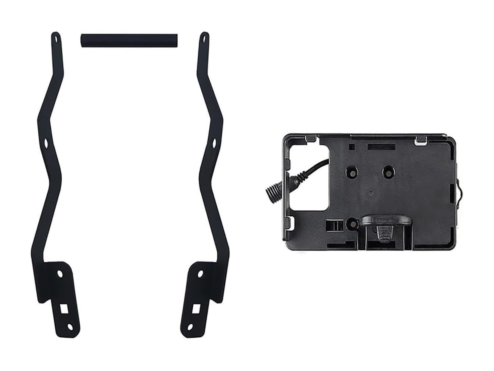 Für B&MW Für F900XR F 900 XR 2020-2022 Motorrad Windschutzscheibe Ständer Halter Handy GPS Navigation Platte Halterung Motorrad GPS Navigationshalterung(-08-Set of 12MM F9O0XR) von BUTUFYTR