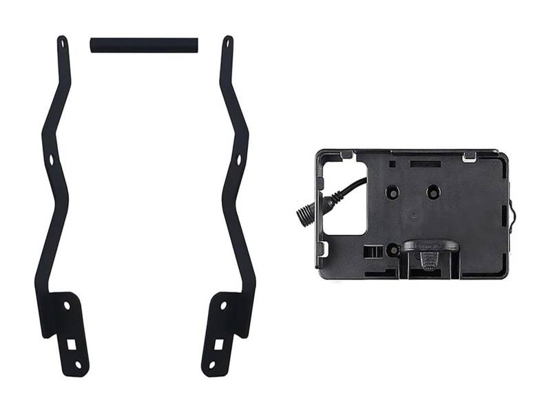 Für B&MW Für F900XR F 900 XR 2020-2022 Motorrad Windschutzscheibe Ständer Halter Handy GPS Navigation Platte Halterung Motorrad GPS Navigationshalterung(-08-Set of 12MM F9O0XR) von BUTUFYTR