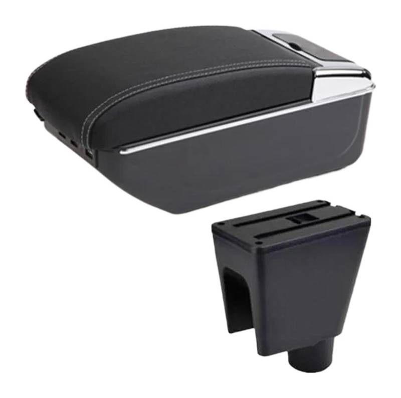 Glove Handschuhfach Für C&hevrolet Für Spark III Für Aveo T200 Autoarmlehnenbox Zentrale Innenaufbewahrungsbox Mittelkonsolen-Aufbewahrungsbox(D3 White Line 7usb) von BUTUFYTR